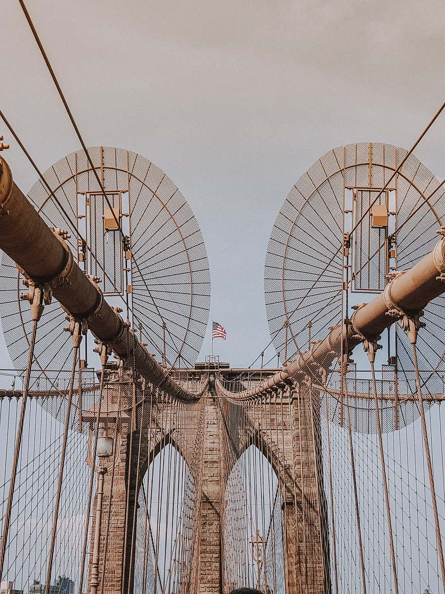 usa Brooklyn Bridge, New York robert f. wagner sr. place